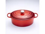 Le Creuset Braadpan Signature - Ovaal - 7,5 Liter -, Huis en Inrichting, Verzenden, Zo goed als nieuw