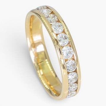 Sans prix de réserve - Bague - 14 carats HRD Antwerp, Or, Handtassen en Accessoires, Nieuw