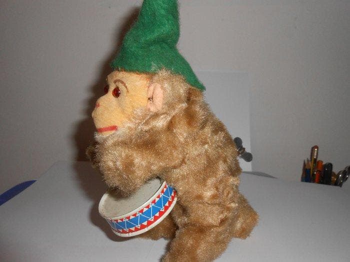 Max CARL made in Western Germany - Opwindbaar blikken, Antiquités & Art, Antiquités | Jouets