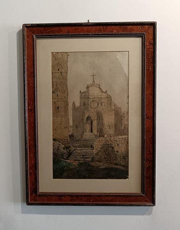 Alberto Pisa (1864-1930) - Monte San Giuliano, Erice,