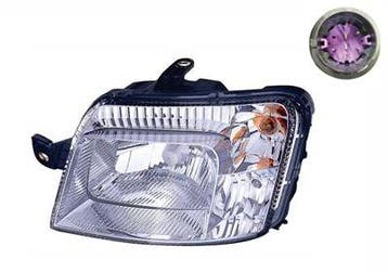 Fiat Panda 2009-2012 Koplamp Links Elektrische Regeling + Mo, Verzenden