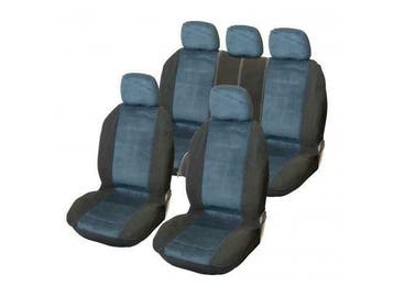 Stoelhoesset Denver 9-Delig Blauw, Ophalen of Verzenden, Nieuw