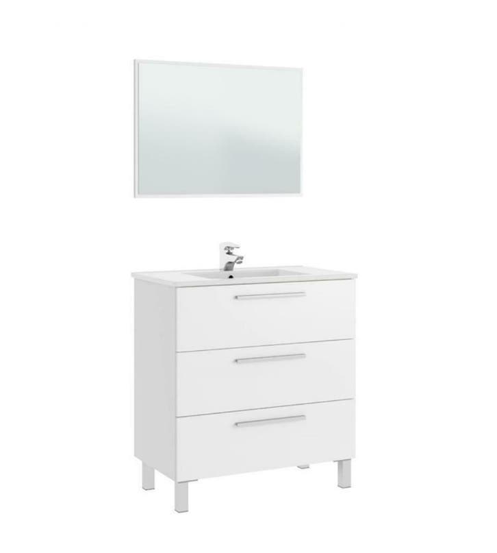 Sanifun badkamermeubel Primo 800, Huis en Inrichting, Badkamer | Badkamermeubels, 25 tot 50 cm, Nieuw, (Half)hoge kast, Minder dan 100 cm