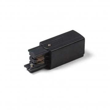 3-Fase Rails voedingsconnector Power connector Zwart LEFT, Verzenden