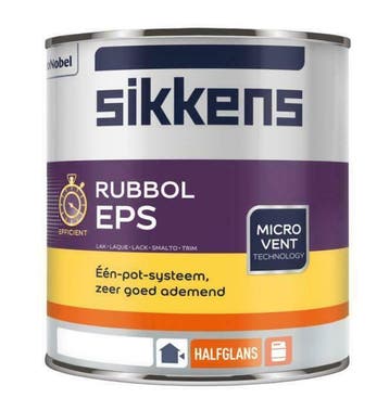 Sikkens Rubbol EPS halfglanzende overgrond- en aflak voor bu, Verzenden, Nieuw
