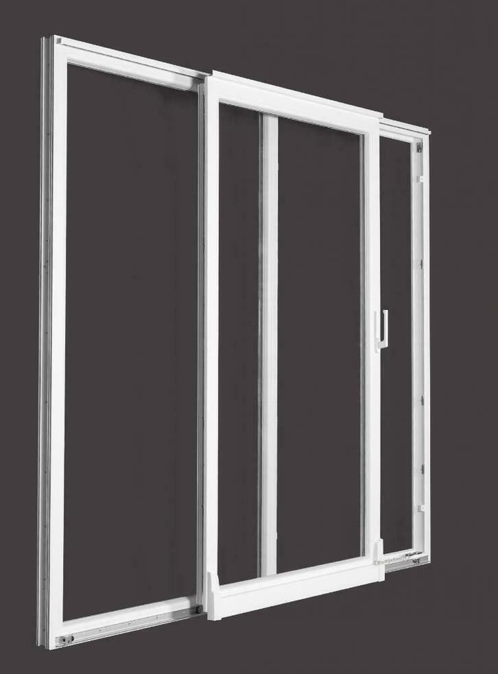 PVC Kiepschuifraam ideaal voor  terras 200x215 HR++., Bricolage & Construction, Châssis & Portes coulissantes, Enlèvement ou Envoi