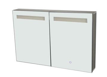 Aluma luxe spiegelkast incl. LED verlichting 80x60cm, Huis en Inrichting, Woonaccessoires | Spiegels, Ophalen of Verzenden, Nieuw