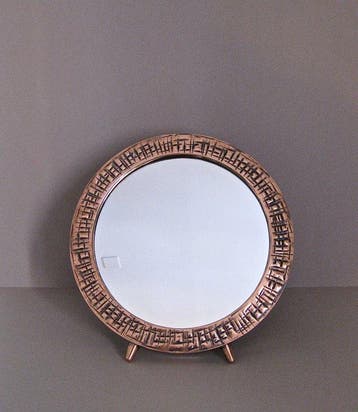 60s Table Mirror in the Style of Angelo Bragalini - Spiegel, Maison & Meubles