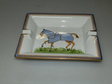 Hermès - Statue, Posacenere - 20 cm - Porcelaine, Antiquités & Art