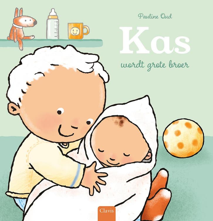 Kas - Kas wordt grote broer (9789044853940, Pauline Oud), Antiquités & Art, Antiquités | Livres & Manuscrits, Envoi