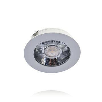 Luxar Mini LED Spot 3W 12V Inbouw IP44 Wit 14mm hoog, Verzenden