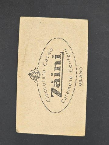 Cioccolato Zaini Sallustro Napoli - 1 Sticker - Good (GD)