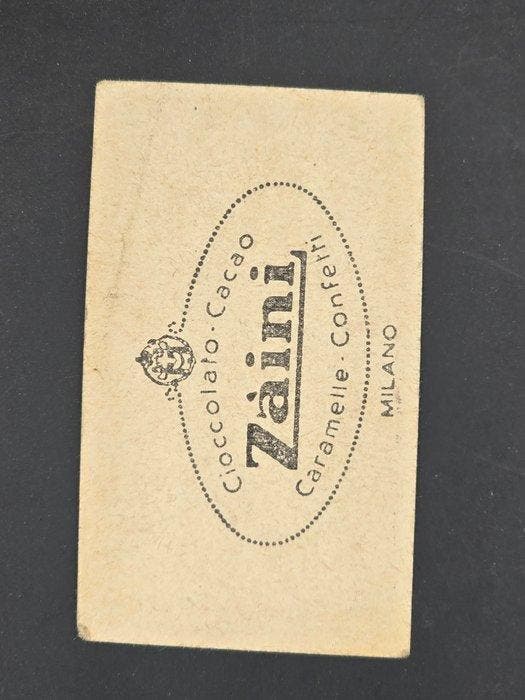 Cioccolato Zaini Sallustro Napoli - 1 Sticker - Good (GD), Collections, Autocollants