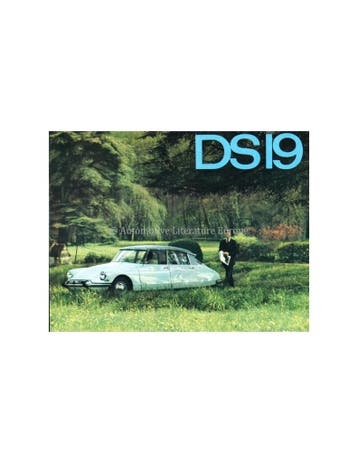 1965 CITROEN DS 19 BROCHURE NEDERLANDS, Ophalen of Verzenden, Nieuw