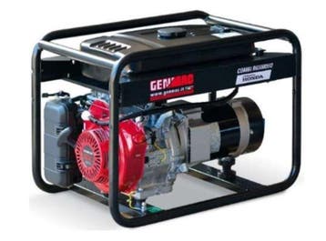 Generator Genmac Honda 7 kVA 230V, Bricolage & Construction, Générateurs, Ophalen of Verzenden, Benzine