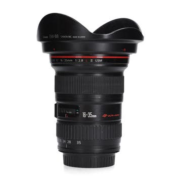 Canon EF 16-35mm f/2.8 L II USM - Groothoeklens, Ophalen of Verzenden, Zo goed als nieuw