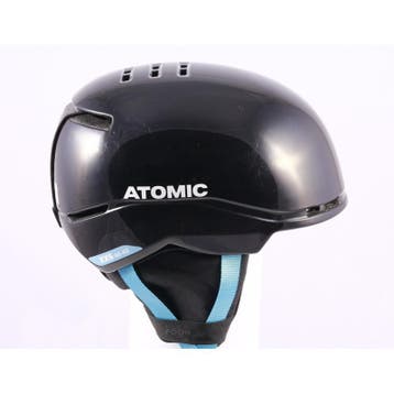 46 47 48 skihelm/snowboardhelm ATOMIC FOUR JR, black/blue, v, Verzenden