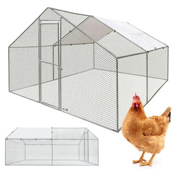 MaxxPet Kippenren - kippenhok metaal - 3x4x2m (Kippenhokken), Dieren en Toebehoren, Ophalen of Verzenden, Nieuw