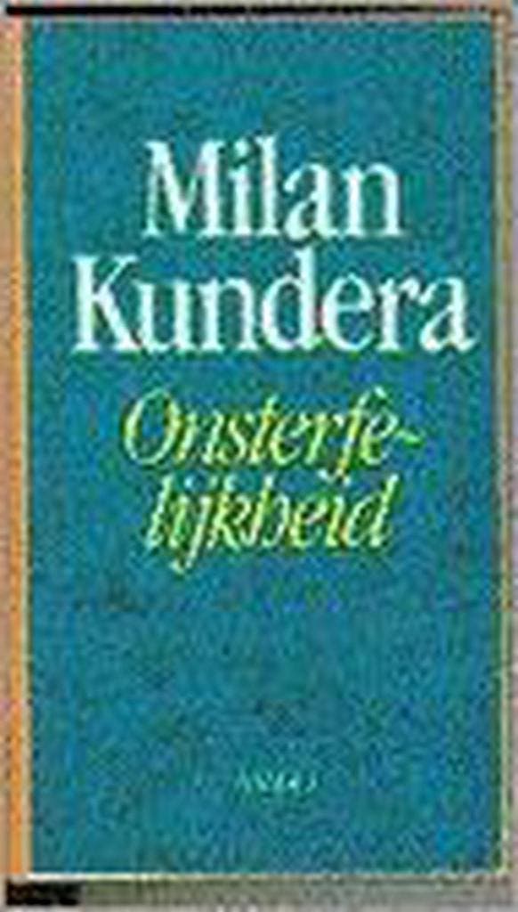 Onsterfelijkheid 9789026310577 Milan Kundera, Livres, Romans, Envoi