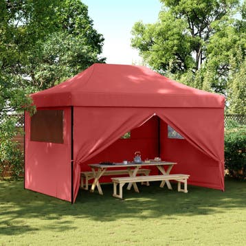 vidaXL Partytent inklapbaar pop-up met 4 zijwanden, Verzenden, Nieuw