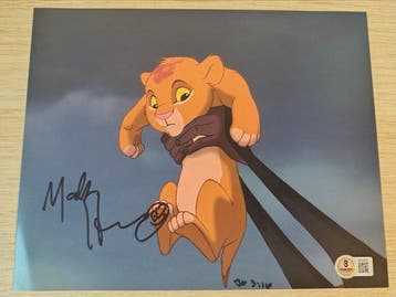 The Lion King - Mark Henn (Simba) - Autograph, Photo with, Verzamelen, Nieuw