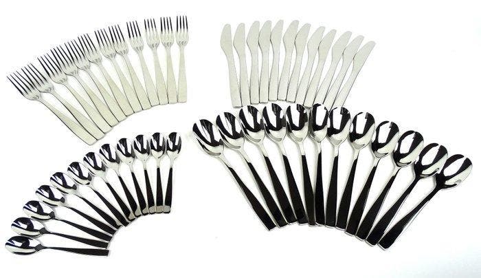 Alessi - Jasper Morrison - Bestekset (48) - MesVorkLepel -, Antiquités & Art, Antiquités | Meubles | Chaises & Canapés