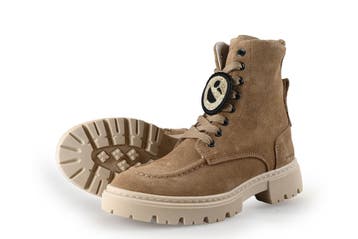 Nubikk Veterboots Meisjes in maat 31 Bruin, Verzenden, Jongen of Meisje, Nubikk, Schoenen