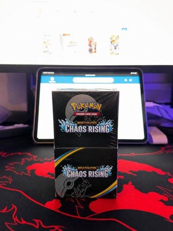 Pokémon - 3 Booster box - Half - Mega Evolution Chaos Rising, Hobby & Loisirs créatifs