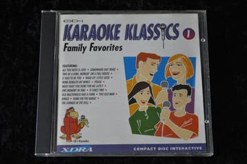 Karaoke Klassics 1 Family Favorites CDI, Verzenden, Nieuw