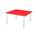 Kleutertafel | Verstelbaar | Vierkant | Rood | Voor, Verzenden, Nieuw in verpakking