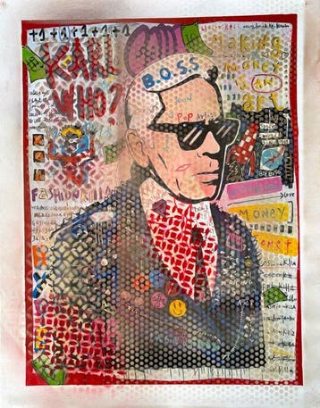 Jean Le Gall (1969) - 100% Hand Painted-Karl Ito, Antiek en Kunst