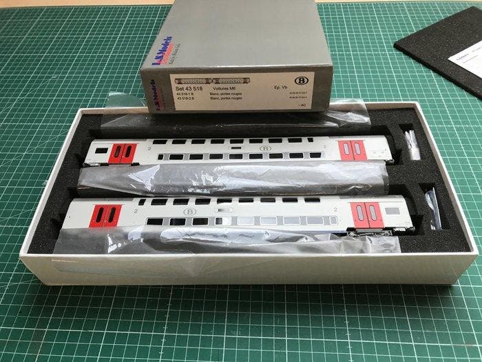 L.S. Models H0 - 43 518 - Ensemble de wagons de passagers, Hobby en Vrije tijd, Modeltreinen | H0