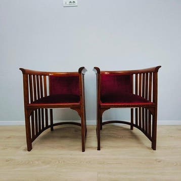 Thonet, J.&J. Kohn - Josef Hoffmann - Fauteuil (2) -