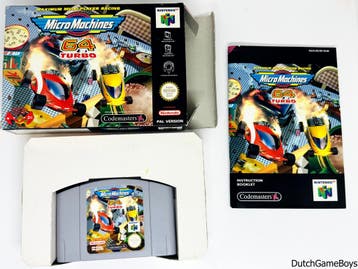 Nintendo 64 / N64 - Micro Machines 64 - Turbo - EUR, Verzenden