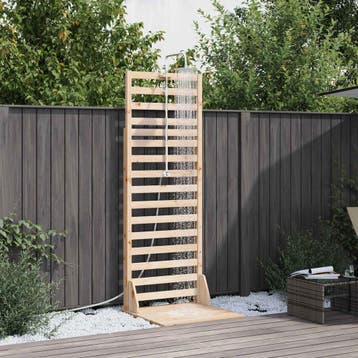 vidaXL Buitendouche 225 cm Massief grenenhout en, Verzenden, Nieuw