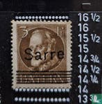 Saargebied - Opdruk op zegels van Beieren - 1920, Verzenden, Postfris