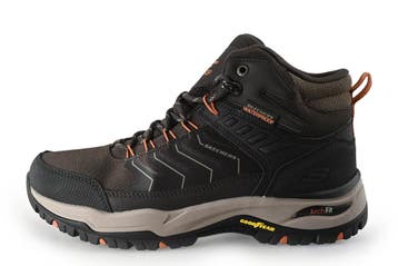 Skechers Veterboots in maat 43 Bruin, Bruin, Verzenden, Boots, Zo goed als nieuw