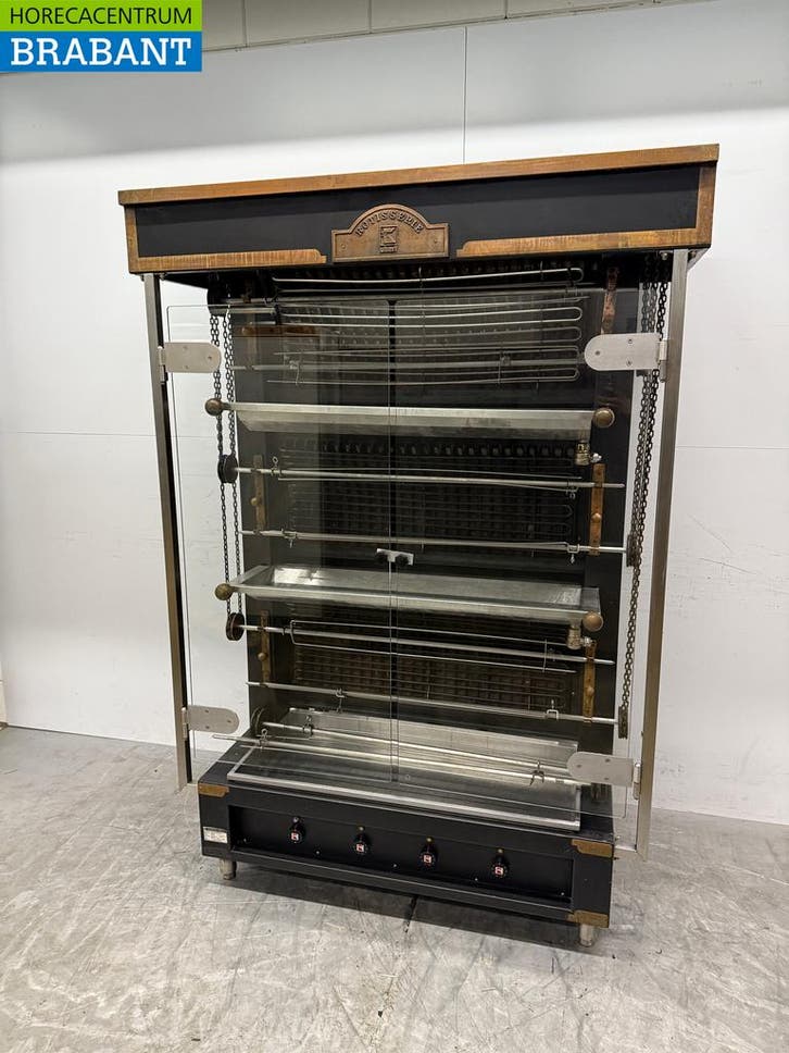 Ubert FF36 E Vertical Chicken Grill Grill 6 brochettes 400V, Articles professionnels, Horeca | Autre, Envoi