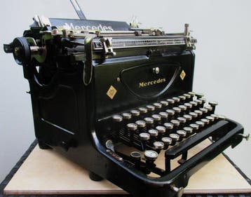 Mercedes 6 Express - Machine à écrire - 1920-1930