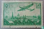 Frankrijk - Vliegtuig boven Parijs - 1936, Verzenden