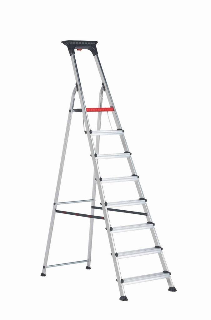 Altrex huishoudtrap Double Decker 8 treden, Doe-het-zelf en Bouw, Ladders en Trappen, 2 tot 4 meter, Opvouwbaar of Inschuifbaar