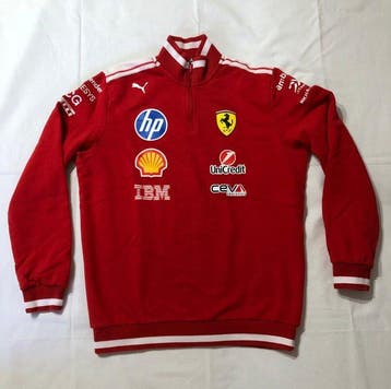 Ferrari - Formule 1 - Half-Zip Sweater - 2026 - Teamkleding, Nieuw