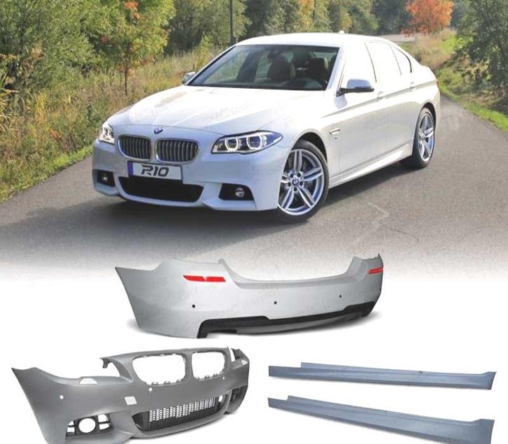 Kit Carrosserie Pour Bmw F10 11 Lci 13-17 M-Technic Pdc + Sr, Autos : Pièces & Accessoires, Carrosserie & Tôlerie, Envoi