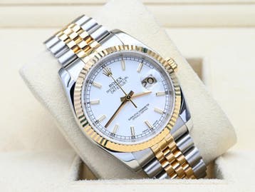 Rolex Datejust Ref. 116233 Year 2005 (Box & Papers), Handtassen en Accessoires, Horloges | Heren, Rolex, Polshorloge, Ophalen of Verzenden