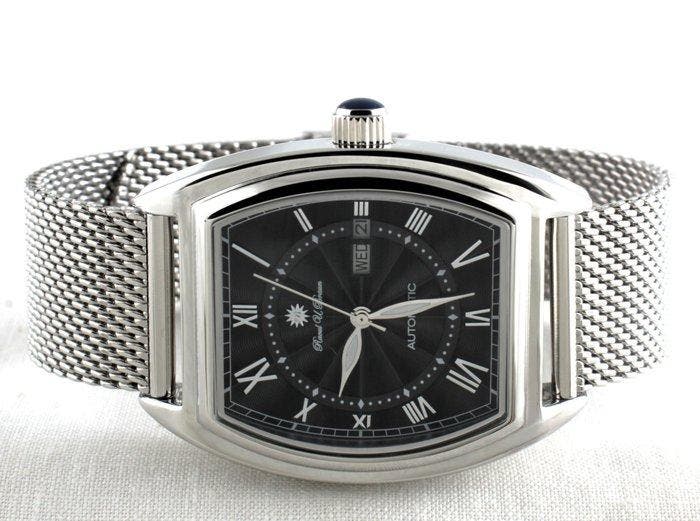 Raoul U. Braun - Bellevue Black Guilloche - German Brand -, Bijoux, Sacs & Beauté, Montres | Hommes