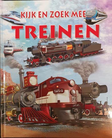 Kijk en zoek mee: Treinen 9789086682003 De lombaert, Verzenden, Gelezen, De lombaert