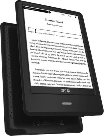 SPC Dickens Light 2 Pro - E-reader 6 Touchscreen met Lic..., Computers en Software, Ophalen of Verzenden, Nieuw