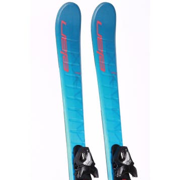 110 140 kinder skis ELAN MAXX BLUE JR 2024, grip walk + Ela, Verzenden, Gebruikt