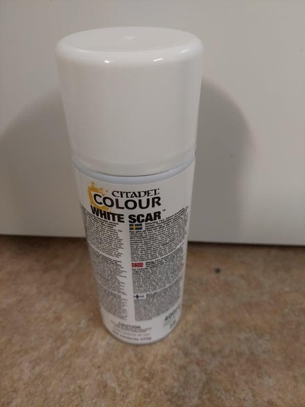 White Scar Spray 400 ML (Warhammer Nieuw)  LET OP! Alleen, Hobby & Loisirs créatifs, Wargaming, Enlèvement ou Envoi