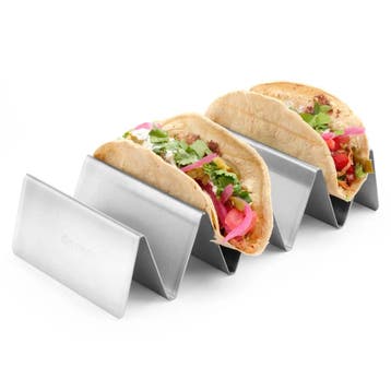 Tacostandaard | RVS | 4 Tacos | 225x115x50(h)mm HENDI, Zakelijke goederen, Horeca | Keukenapparatuur, Verzenden, Nieuw in verpakking